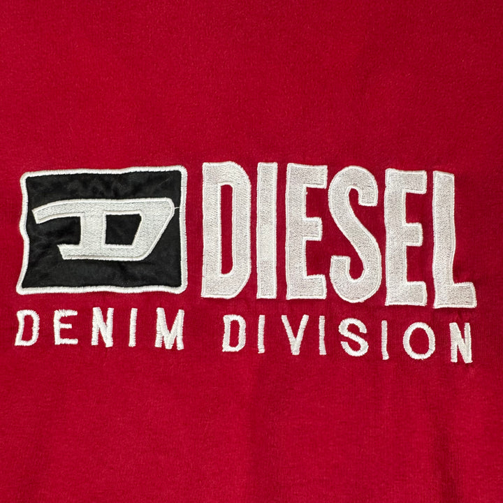 Diesel Denim Division 90's Sweatshirt Red