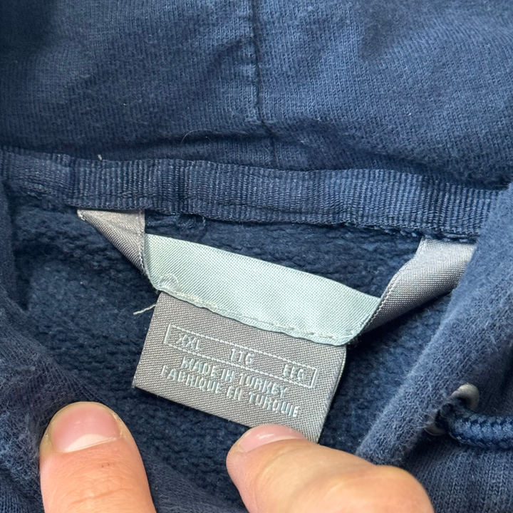 Nike 00's Embroidered Pullover Hoodie Navy