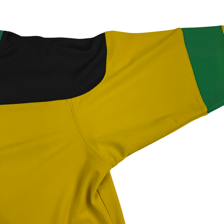 Stussy Long Sleeve Jersey Black Yellow Green