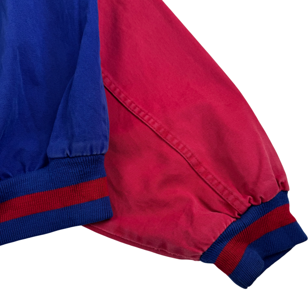Vintage 90's Swingster Jim Beam Bourbon Varsity Jacket Blue Red