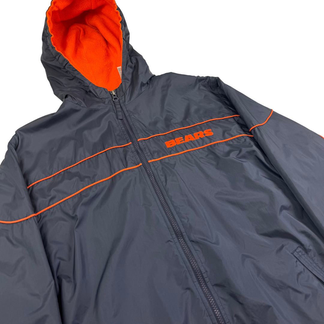 NFL Chicago Bears Full-Zip Hooded Jacket Navy