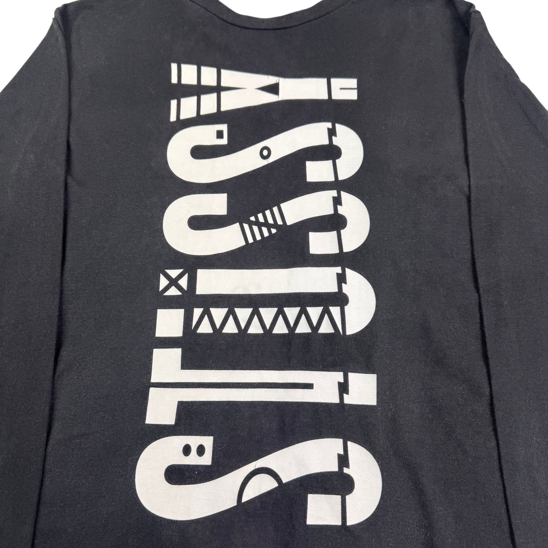 Stussy Graphic Long Sleeve T-shirt Black