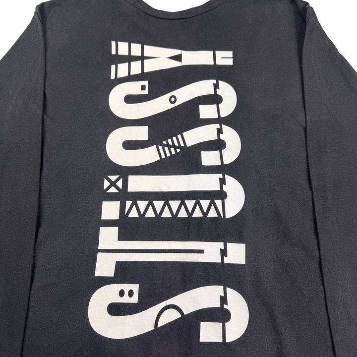 Stussy Graphic Long Sleeve T-shirt Black