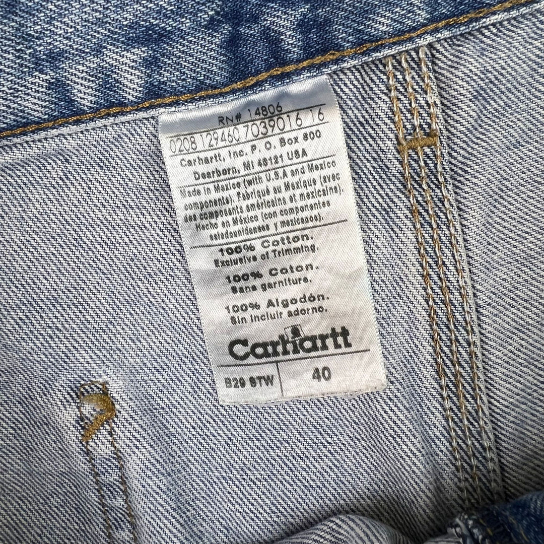 Carhartt Denim Workwear Shorts Blue