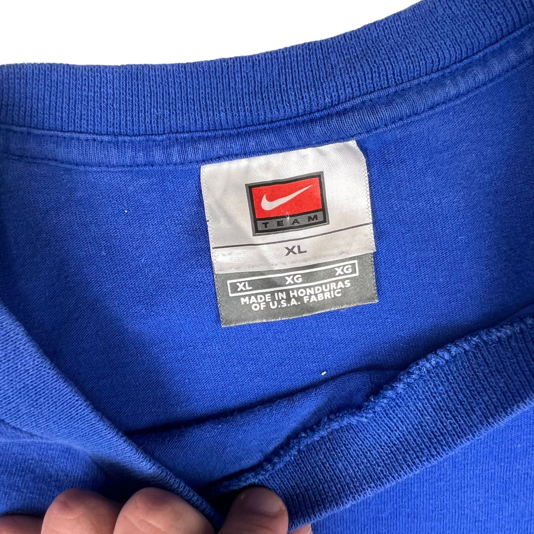 Nike 90's University of Kentucky Go Big Blue Graphic T-shirt Blue