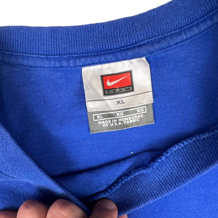 Nike 90's University of Kentucky Go Big Blue Graphic T-shirt Blue