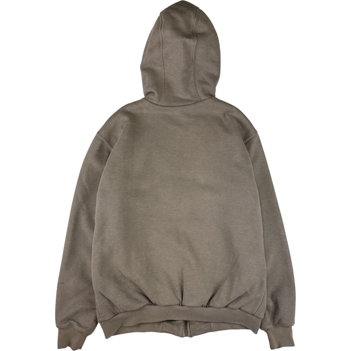 Carhartt Full-Zip Fleeced Hoodie Grey