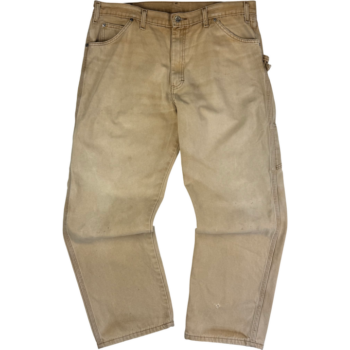 Dickies Workwear Carpenter Trousers Brown