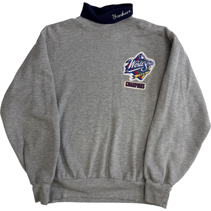 Vintage Majestic New York Yankees 1999 World Series Champions Sweatshirt Grey