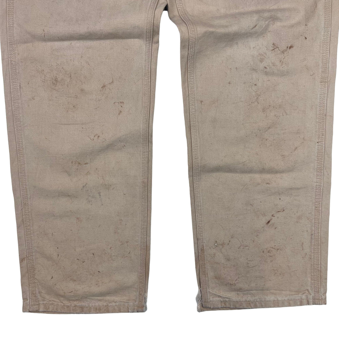 Carhartt Workwear Carpenter Trousers Beige B11 WET