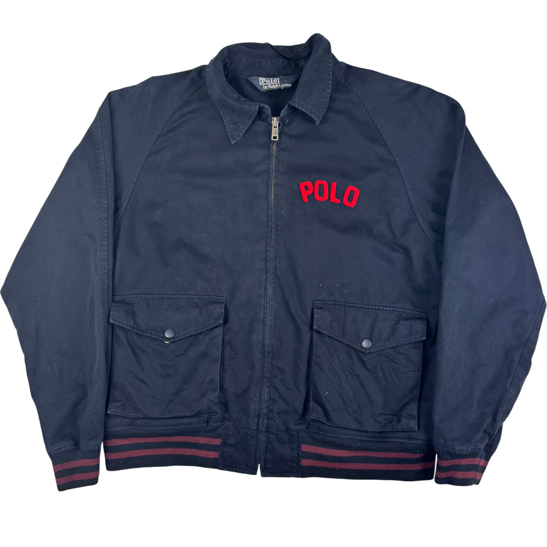 Polo Ralph Lauren Full-Zip Harrington Jacket Navy