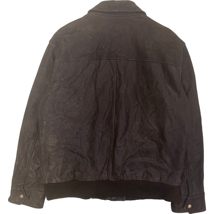 Cherokee Leather Biker Jacket Black