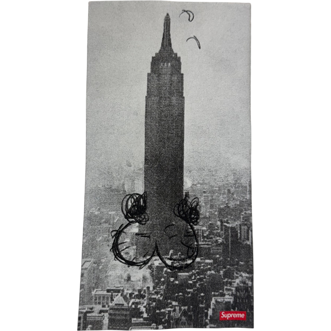 Supreme Mike Kelley Empire State Graphic Print T-shirt White