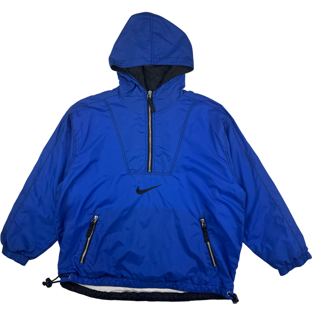 Nike 90's Pullover Swoosh Jacket Blue