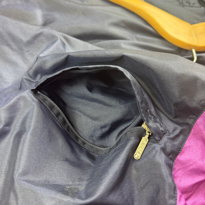 Vintage Nike 90's Sports Classic Full-Zip Track Jacket Purple