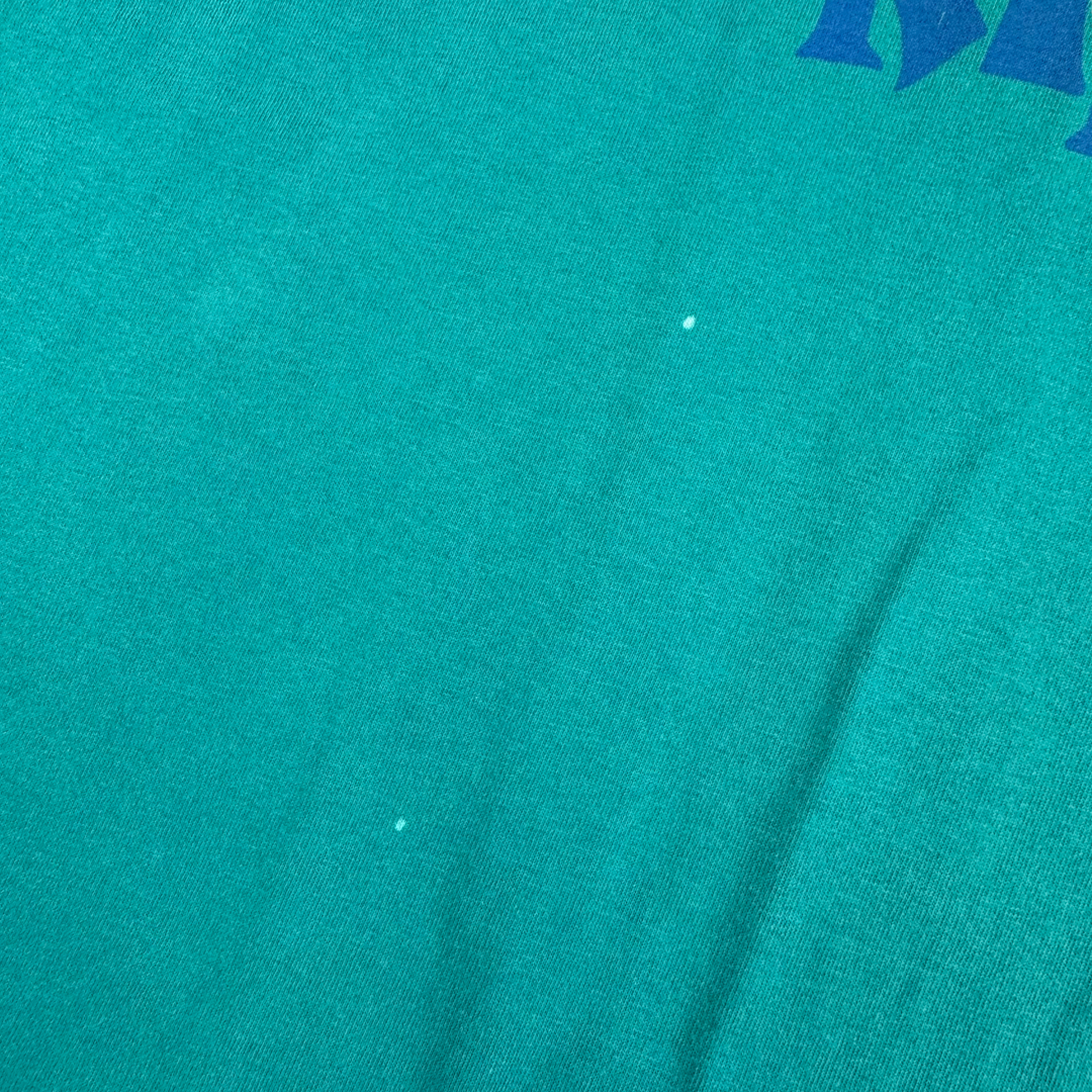 Vintage 90's Reebok Above The Rim Graphic T-shirt Teal