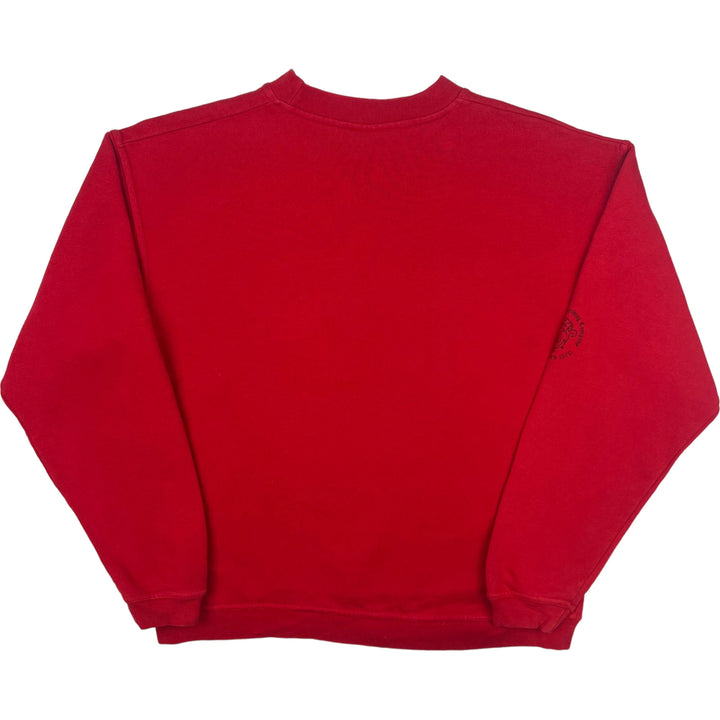 Vintage Quiksilver Since 1970  Logo Sweatshirt Red