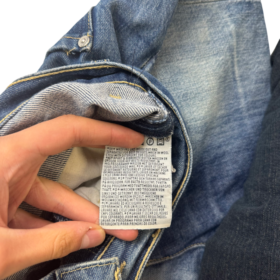 Levi's Vintage 90's Distressed Denim Jeans Blue