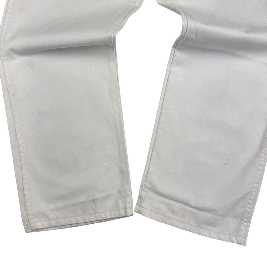 Dickies Carpenter Workwear Trousers White