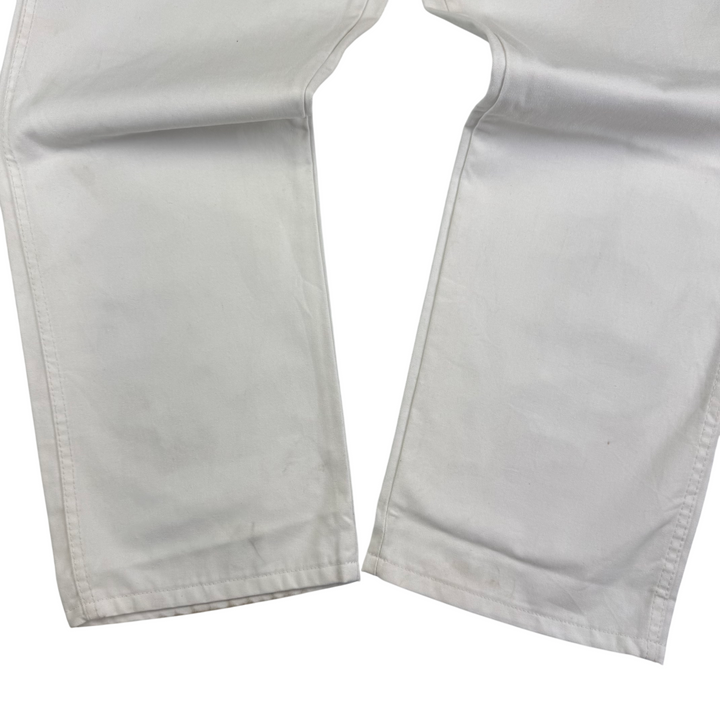Dickies Carpenter Workwear Trousers White