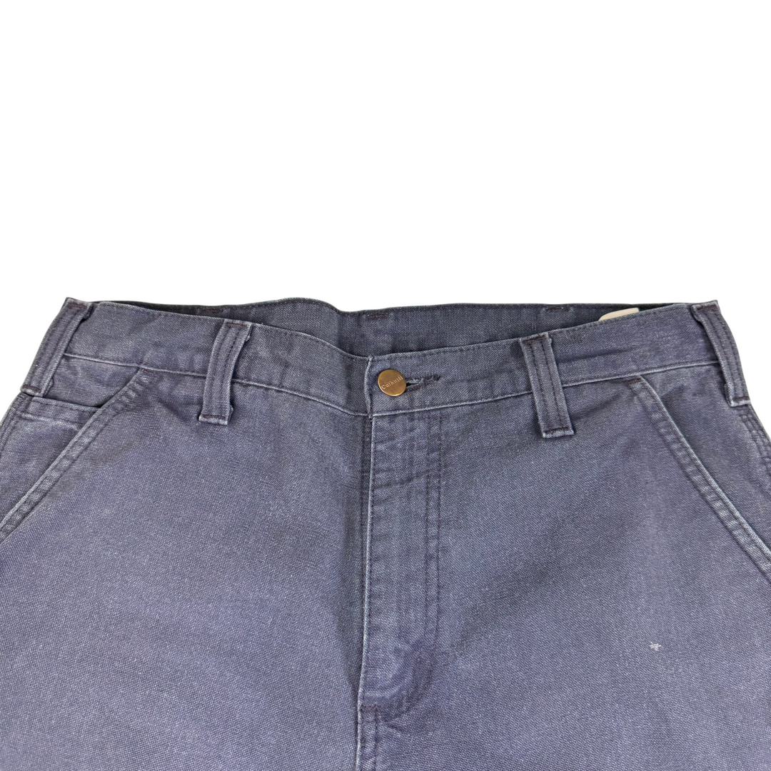 Carhartt Carpenter Workwear Dungaree Fit Trousers Navy Blue