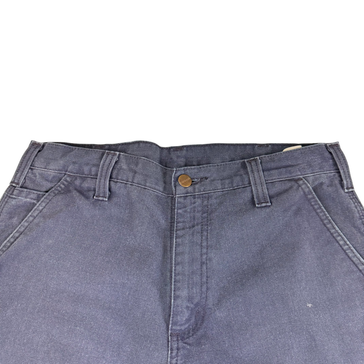 Carhartt Carpenter Workwear Dungaree Fit Trousers Navy Blue
