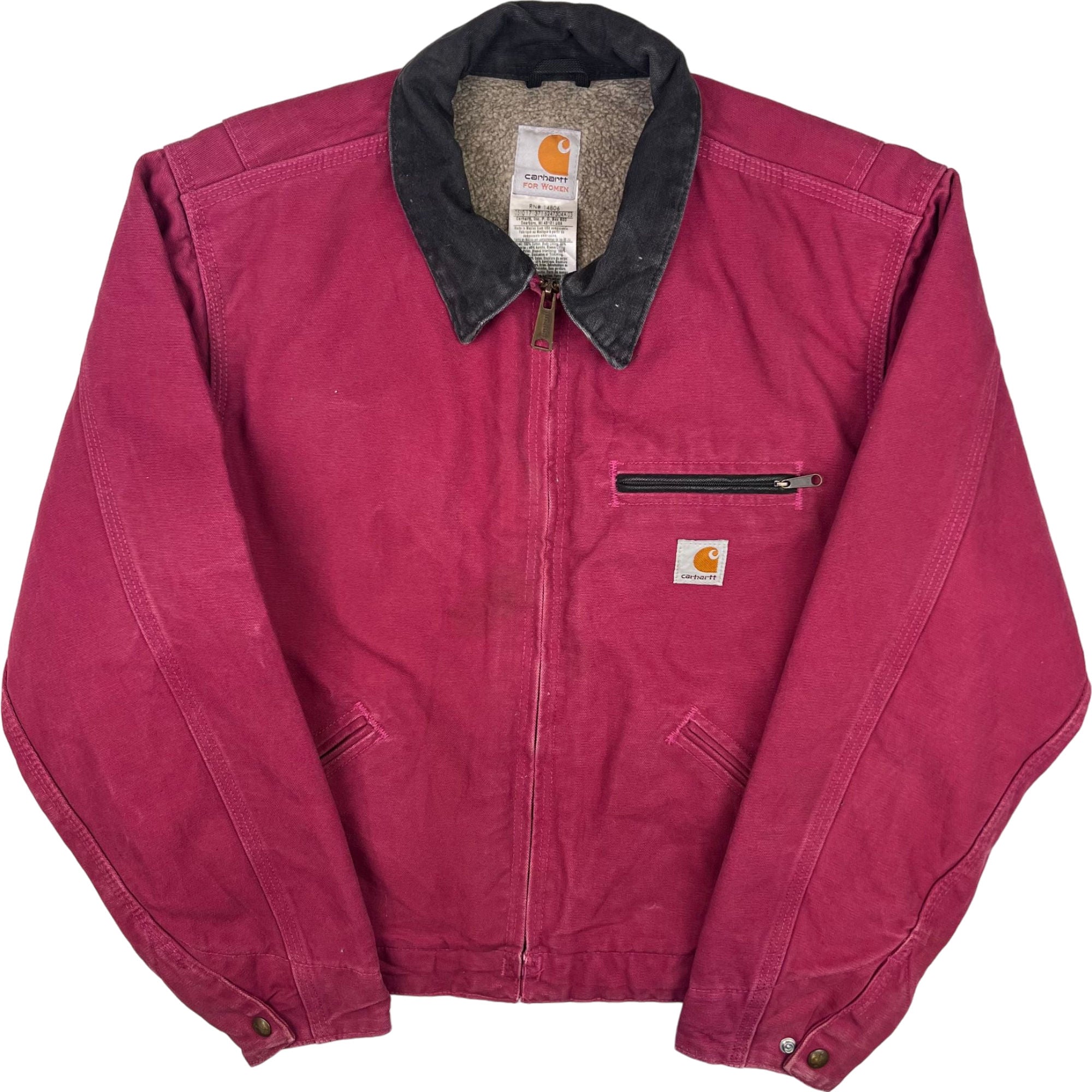 通販 Detroit detroit Wj097 carhartt Detroit Guide rby Sherpa-lined ...