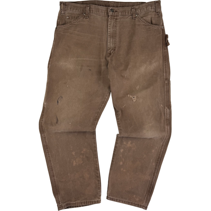 Dickies Workwear Carpenter Trousers Brown
