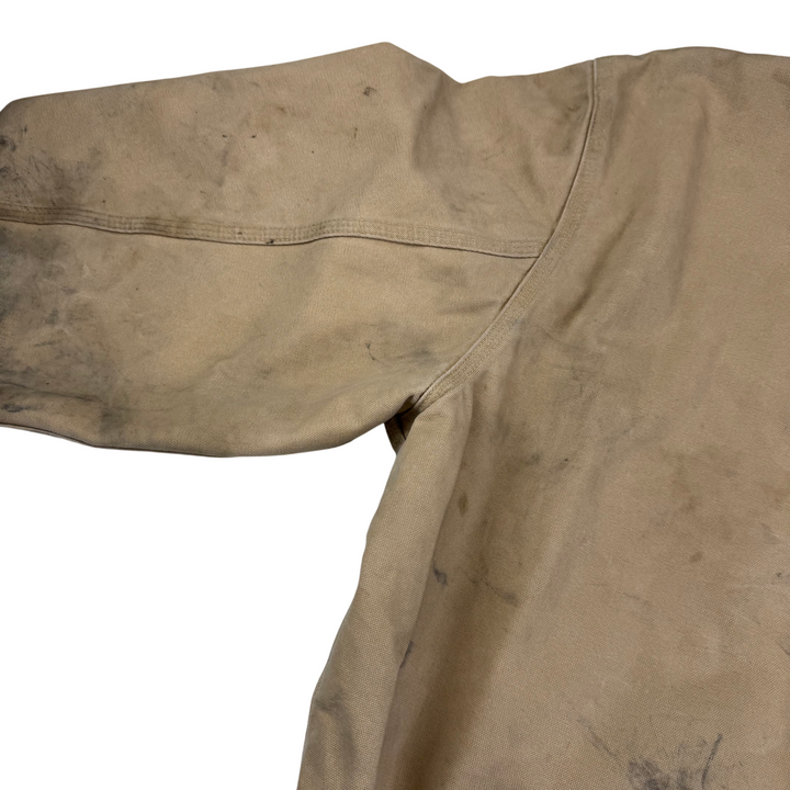 Carhartt Active Full-Zip Workwear Jacket Beige J06 WET