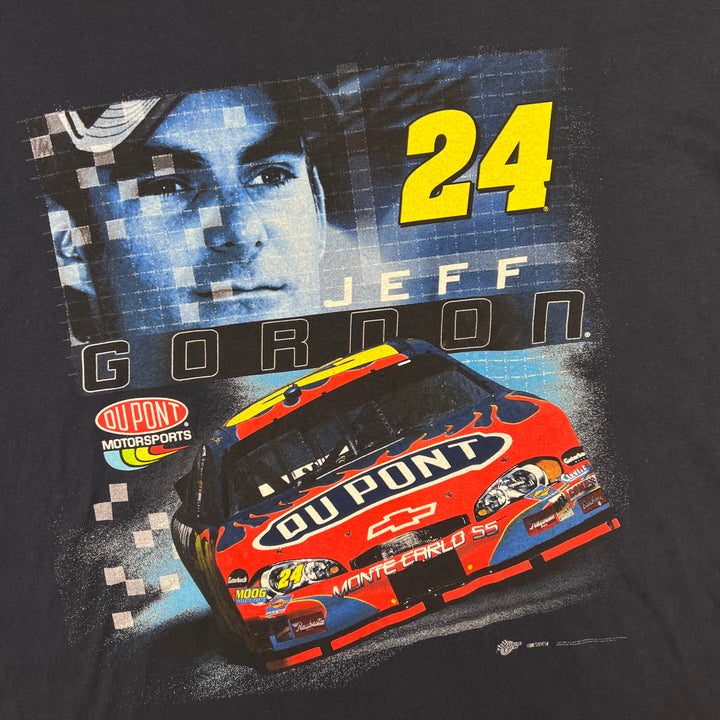 NASCAR Jeff Gordon #24 Graphic T-shirt Navy