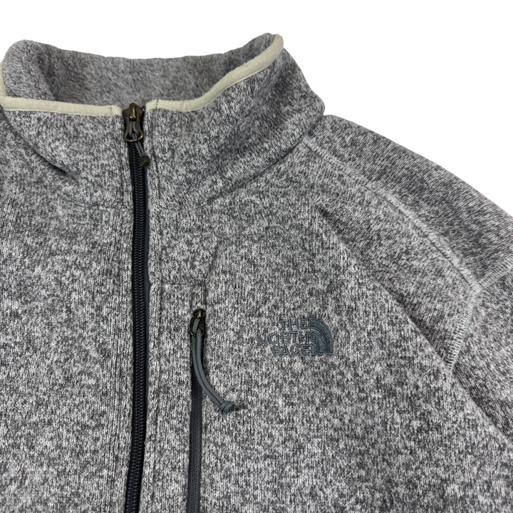 The North Face Full-Zip Fleece Jacket Grey