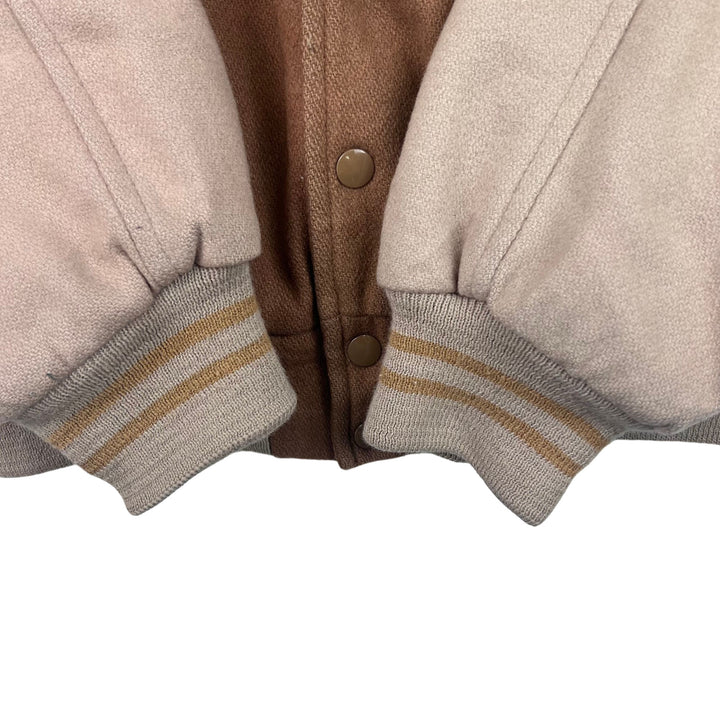 Horseland Chesterfield Varsity Jacket Beige