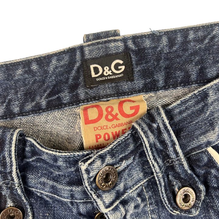 Vintage D&G Sailor Dept Jeans Blue