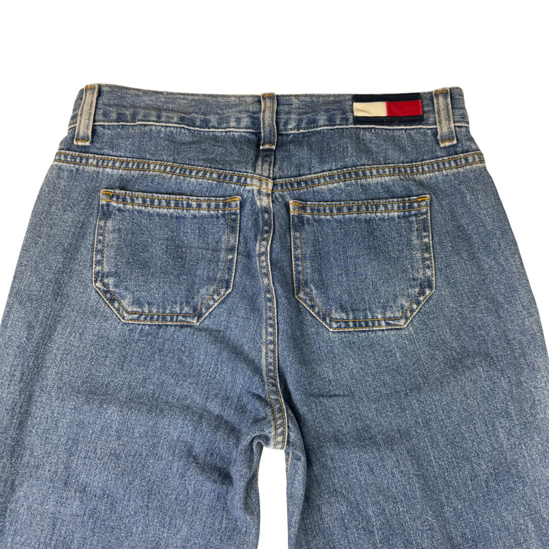Vintage Tommy Jeans 90's Wide Leg Denim Jeans Blue