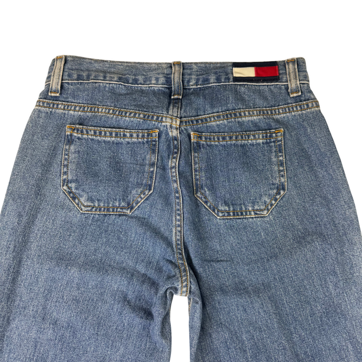 Vintage Tommy Jeans 90's Wide Leg Denim Jeans Blue