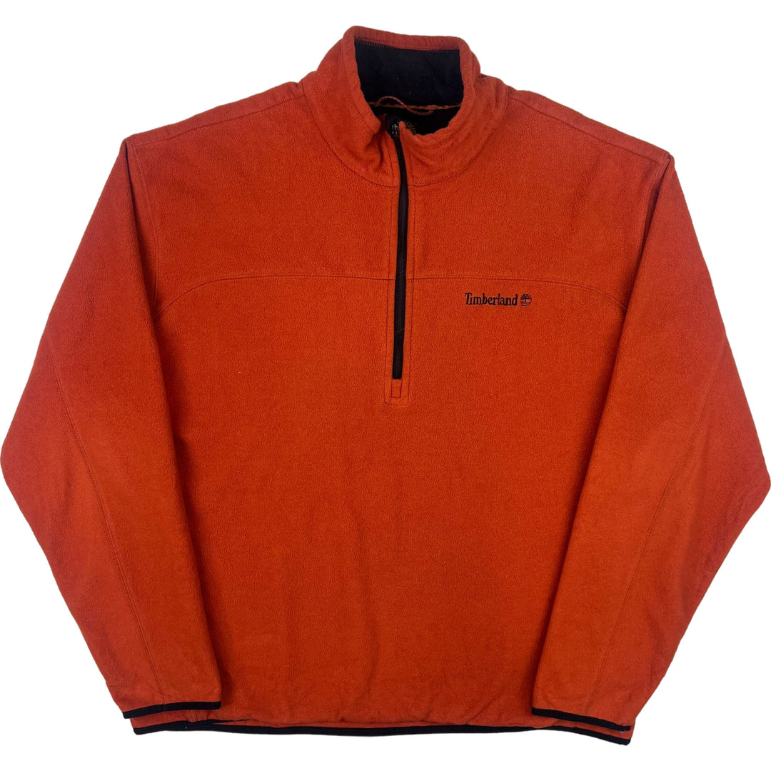 Timberland Quarter-Zip Fleece Orange
