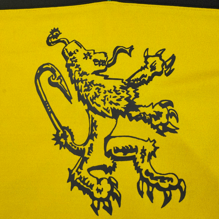 Stussy Long Sleeve Jersey Black Yellow Green