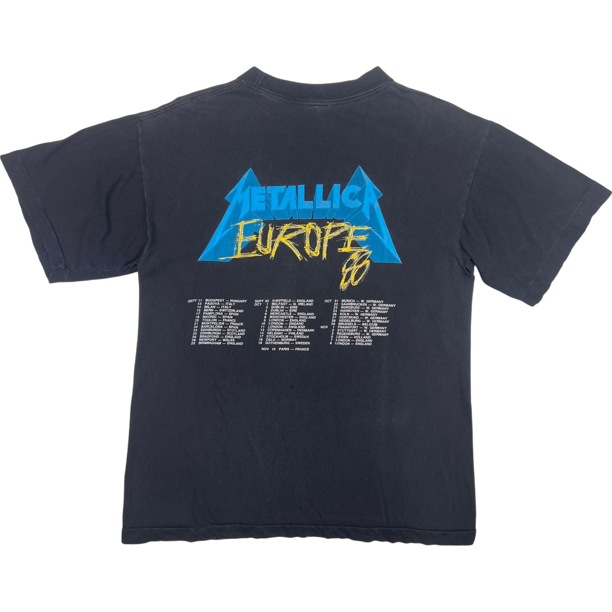 Metallica 'And Justice For All' European Tour Graphic Single