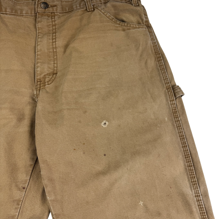 Dickies Carpenter Workwear Trousers Brown