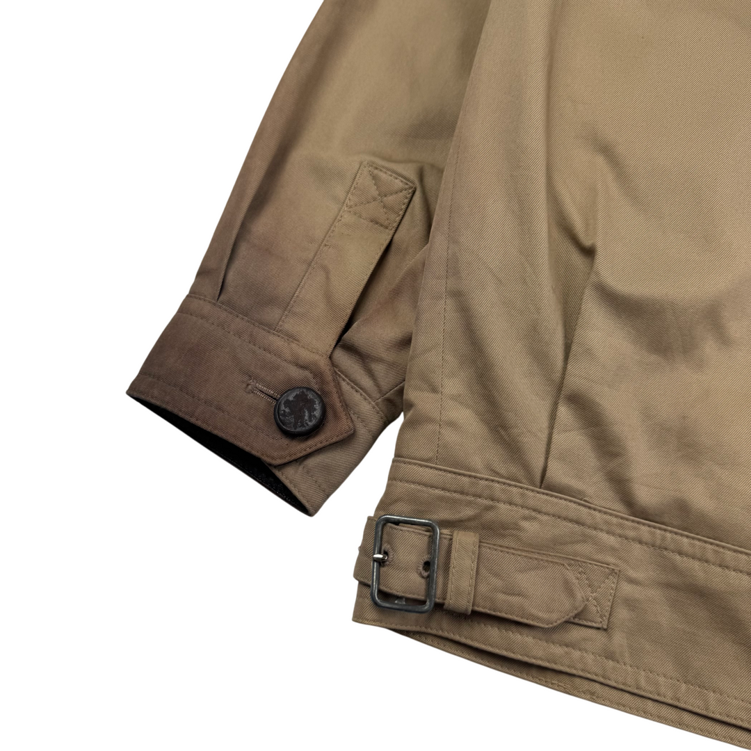 Burberry Nova Check Lined Trench Jacket Beige