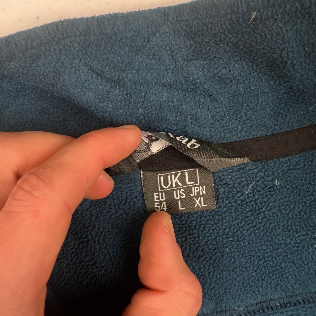 Rab Quarter-Zip Fleece Blue