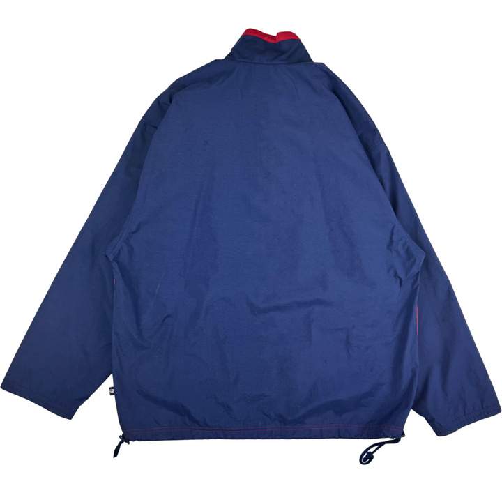 Adidas 90's Half-Zip Track Pullover Jacket Red Blue