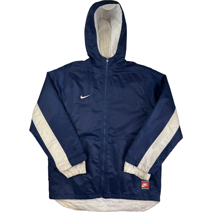Nike 90s Full-Zip Hooded Jacket navy