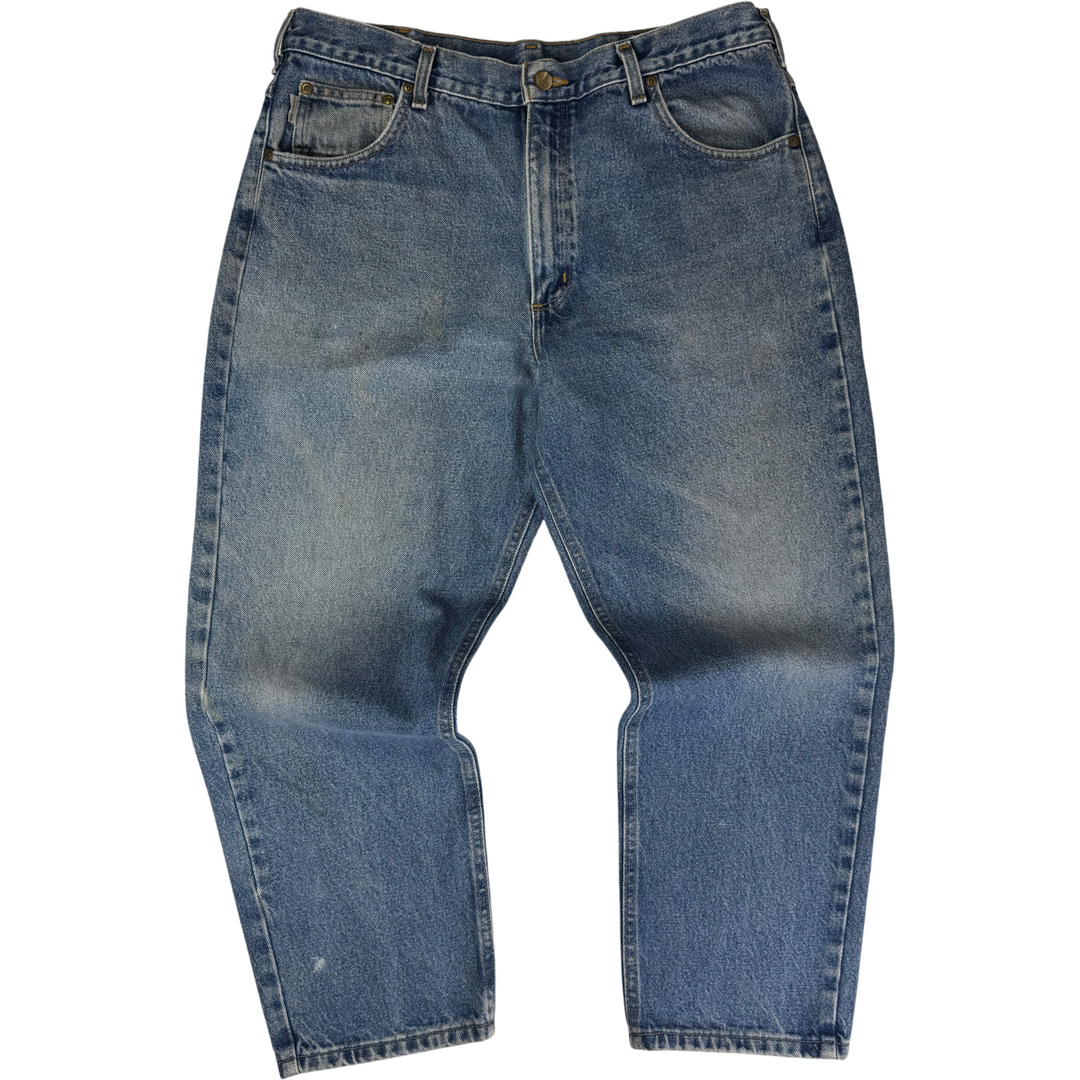 Carhartt B17 DST Relaxed Fit Baggy Denim Jeans Blue