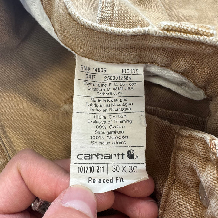 Carhartt Carpenter Workwear Trousers Tan Beige