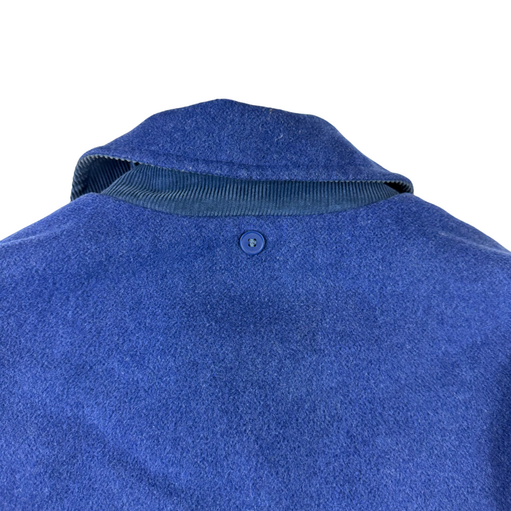 Vintage Gimel Full-Zip Wool Barn Coat Jacket Blue