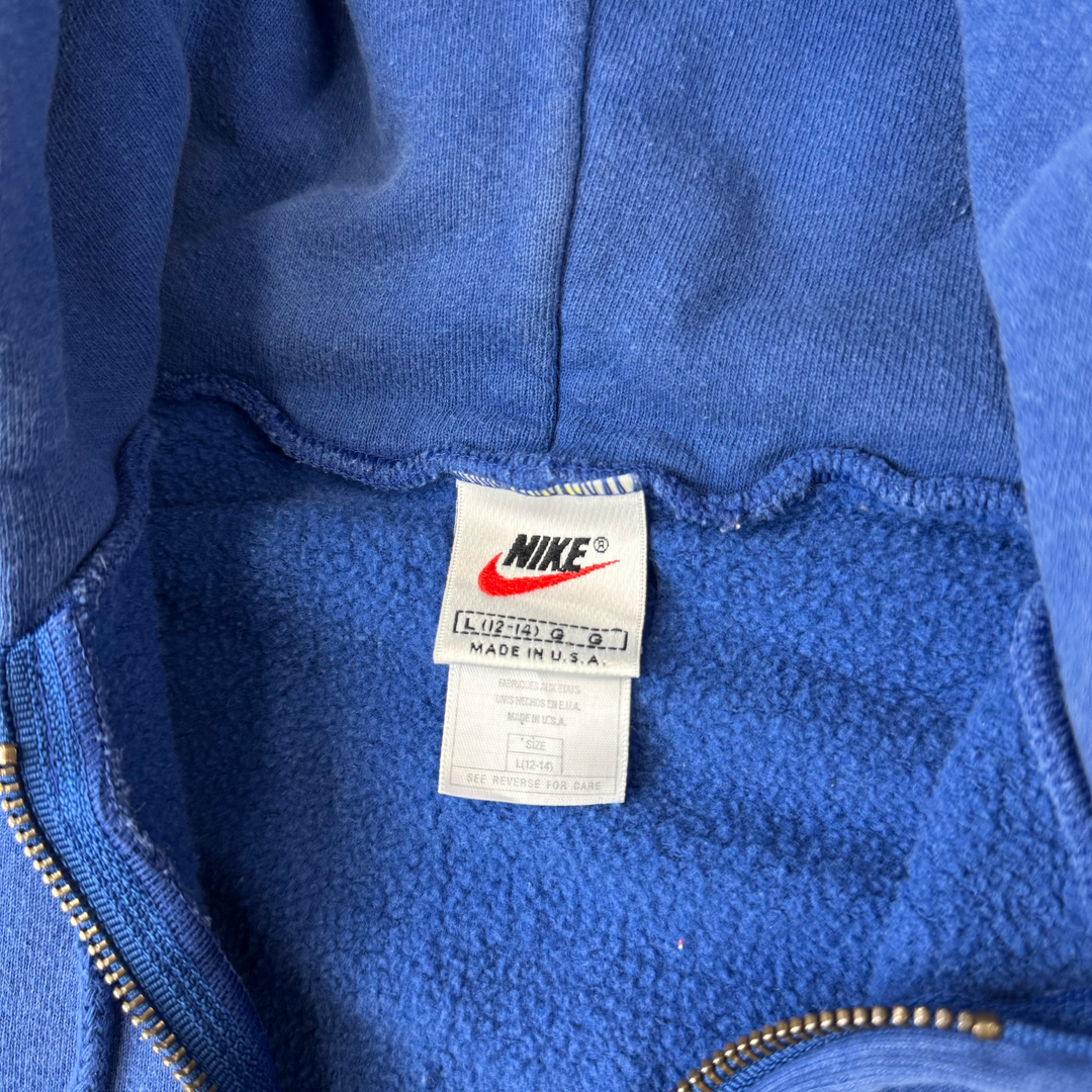 Nike 90's Full-Zip Hoodie Blue Heavyweight