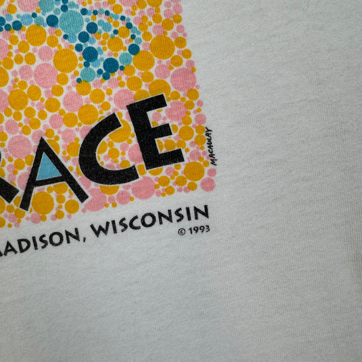 The Terrace UW-Madison Memorial Union 1993 Graphic Single Stitch T-Shirt White