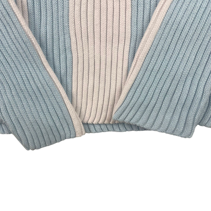 Dolce & Gabbana Roundneck Striped Knitwear Blue Pink