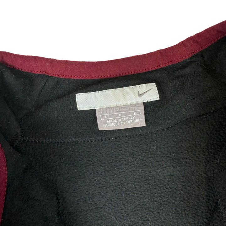 Nike 00's Quarter-Zip Sweatshirt Black Red